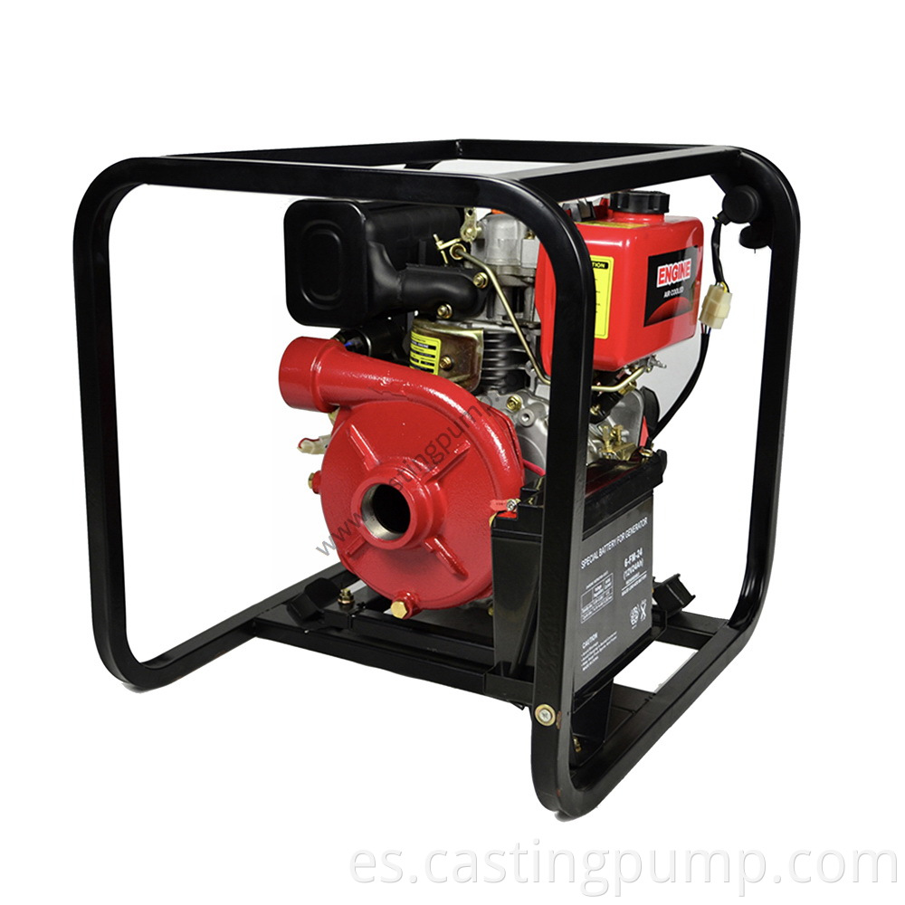 2” casting iron pump with diesel engine (2)